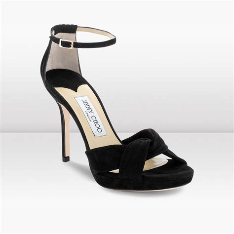 Jimmy Choo Marion High Heels in Black | Lyst