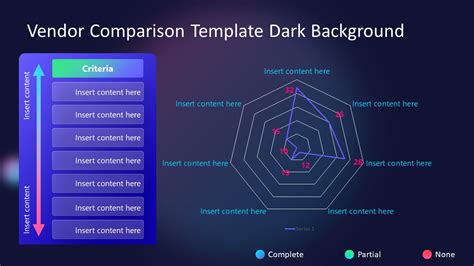 Vendor Comparison Table PowerPoint Template - SlideModel