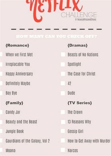 A list of movies to watch in Netflix. Such as: Drama Movies, Family Movies, Romance, and tv ...