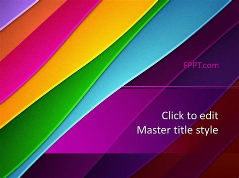 Free Colorful PowerPoint Design Template - Free PowerPoint Templates