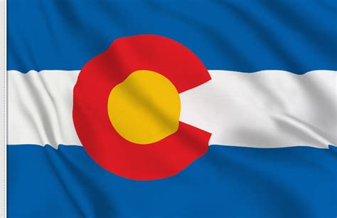 Colorado flag sticker, to buy flag sticker