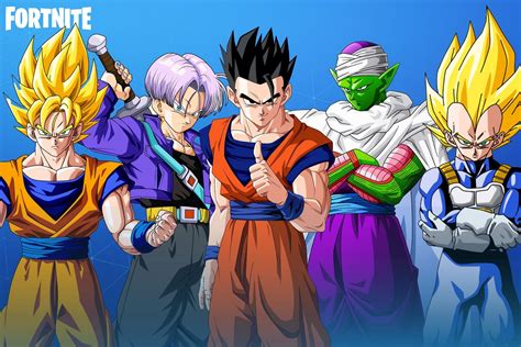 Fortnite: Goku, Vegeta, and more Dragon Ball skins on their way