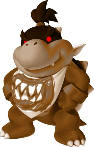 Dark Wood Bowser Jr. | Bowser Double 7 Wiki | Fandom