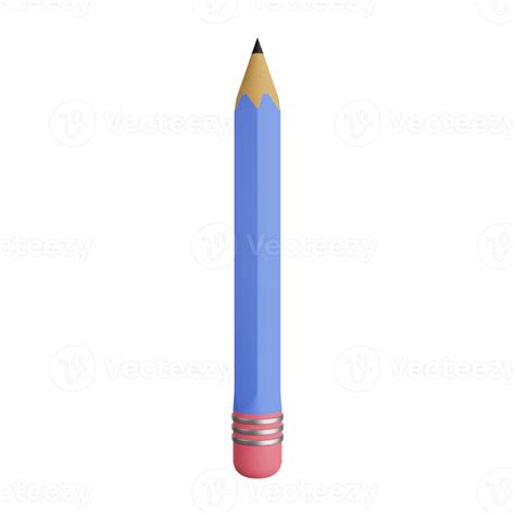 Pencil 3D Illustration 10979820 PNG