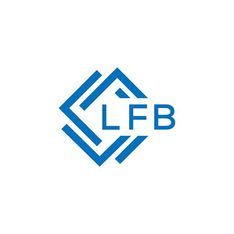 LFB letter logo design on white background. LFB creative circle letter logo concept. LFB letter ...