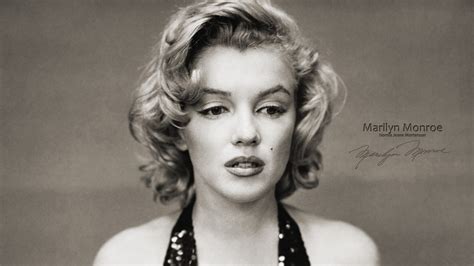 Black And White Photo Of Marilyn Monroe In Ash Background HD Celebrities Wallpapers | HD ...