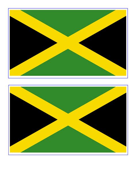 46+ Free Printable jamaica flag coloring pages - DavisonGehad