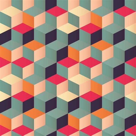 Geometric seamless pattern with colorful squares 694128 Vector Art at Vecteezy