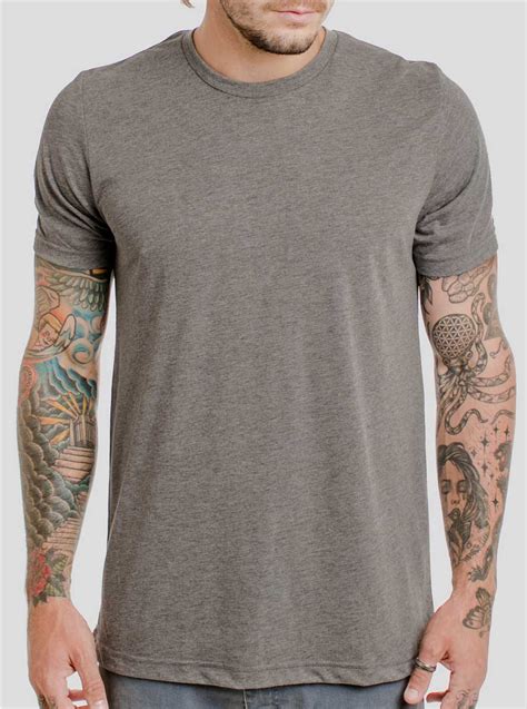 Heather Grey T Shirt - Men's T-Shirts - FREE Shipping