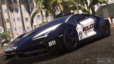 Lamborghini Centenario | Hot Pursuit Police [Add-On / Replace | Template] - GTA5-Mods.com