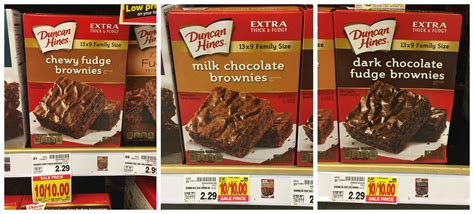 Get Duncan Hines Brownie Mix For ONLY $1.00 at Kroger!! (Reg Price $2.29) - Kroger Krazy