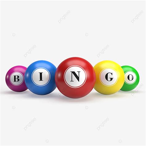 Bingo Balls Clipart Transparent Background, Brightly Coloured Bingo Balls Illustration Design ...