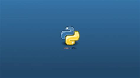 Python Logo Wallpaper