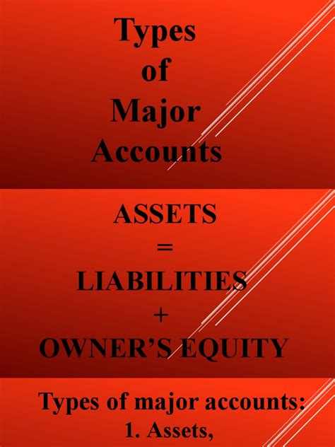 Types of Major Accounts | PDF