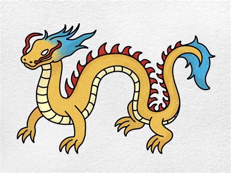 Chinese Dragon Images Drawing - Infoupdate.org