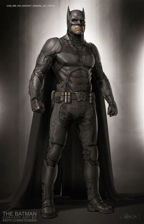 Concept art of the batsuit by Keith Christensen : r/TheBatmanFilm