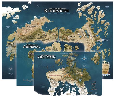 Eberron - Rising From The Last War - Map Set