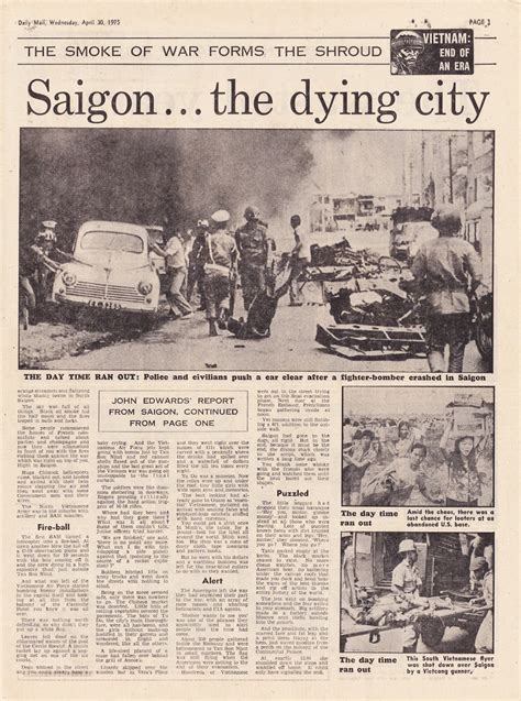 Hold The Front Page: Fall of Saigon (1975)