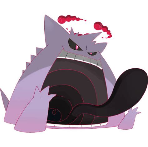 Shiny Gigantamax Gengar by Noodnood966 on DeviantArt