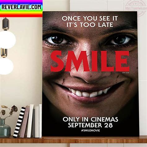 SMILE New Poster Movie Home Decor Poster Canvas - REVER LAVIE