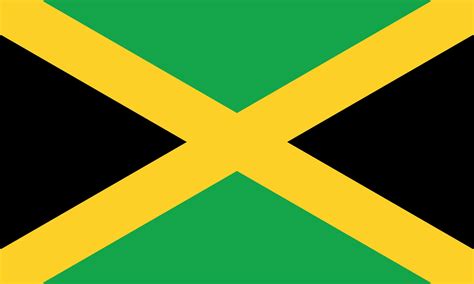 Jamaica Flag Vector Art, Icons, and Graphics for Free Download