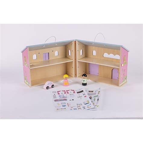 George Home Wooden Carry Along Dolls House | Toys & Character | George at ASDA