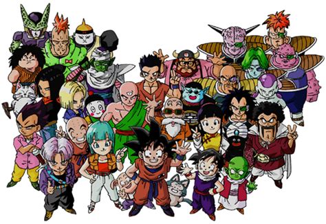 Dragon Ball Z Characters Group Picture - Dragon Ball Z Photo (36837360) - Fanpop