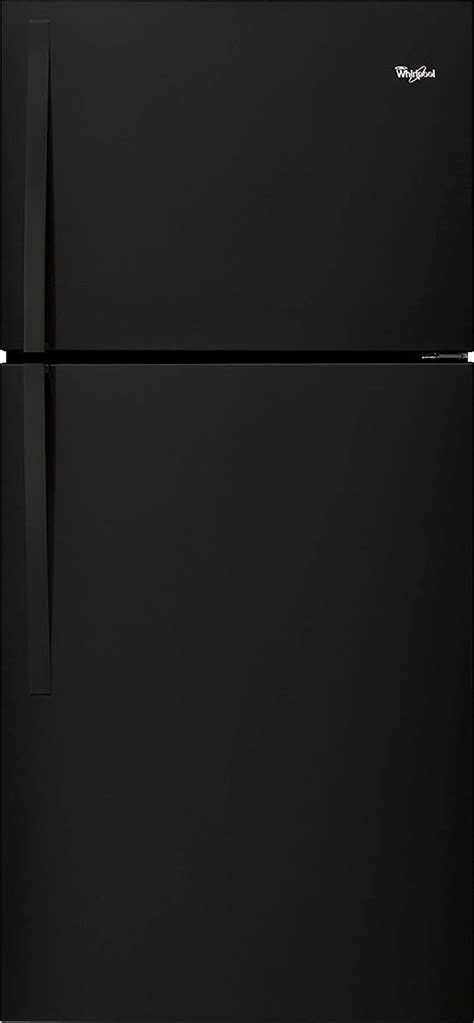 Questions and Answers: Whirlpool 19.3 Cu. Ft. Top-Freezer Refrigerator Black WRT519SZDB - Best Buy