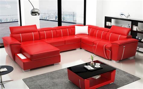 Axel(8946) sensational corner leather Lounge with light - Fortune Furniture