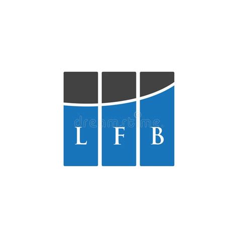 LFB Letter Logo Design on WHITE Background. LFB Creative Initials Letter Logo Concept. LFB ...