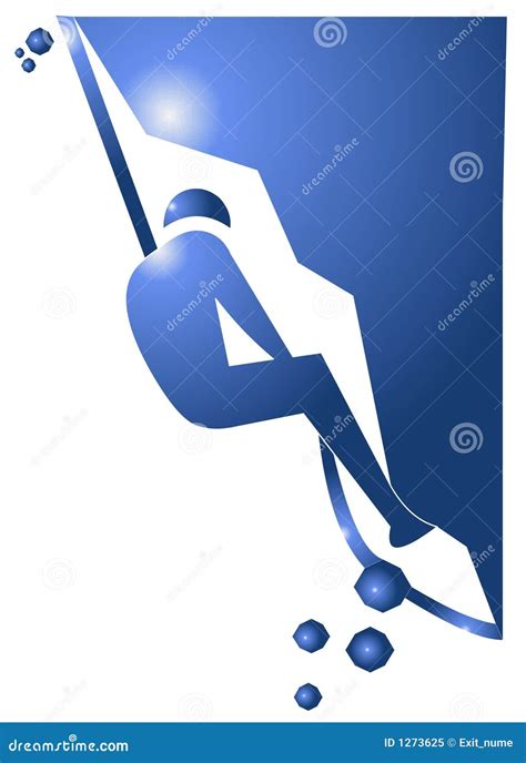 Climbing Adventure Symbol Icon Stock Illustration - Illustration of rock, adventure: 1273625