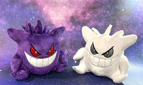 Pokemon Gengar Shiny Gengar Custom Plush - Etsy UK