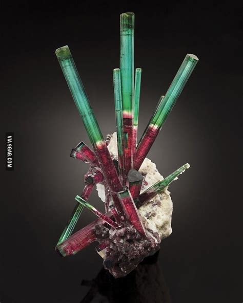 Watermelon Tourmaline Crystals - 9GAG