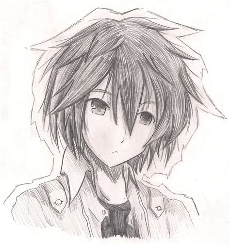 Cute Anime Boy Drawing Sketch / To be honest, it quite hard to describe how to draw anime boy ...