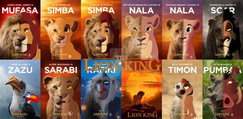 Lion King Characters Names List