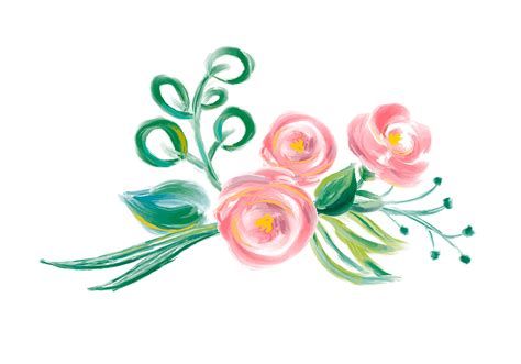 Cute spring Watercolor Vector Flower bouquet. Art isolated illustration for wedding or holiday ...