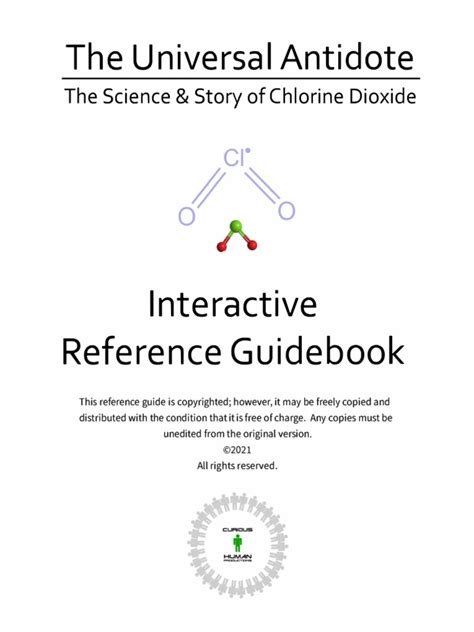 The Universal Antidote Interactive Reference Guidebook | PDF | Disinfectant | Chlorine