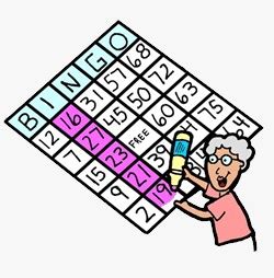 bingo night clip art - Clip Art Library