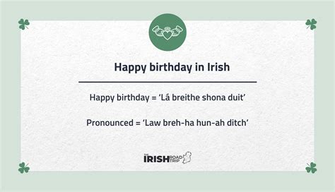 10 Irish Birthday Blessings + Toasts (They'll Love)