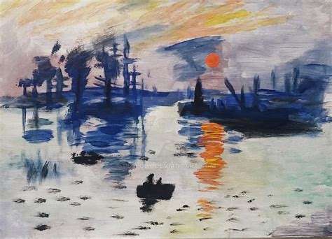 Sunrise - Claude Monet by puh-gly on DeviantArt