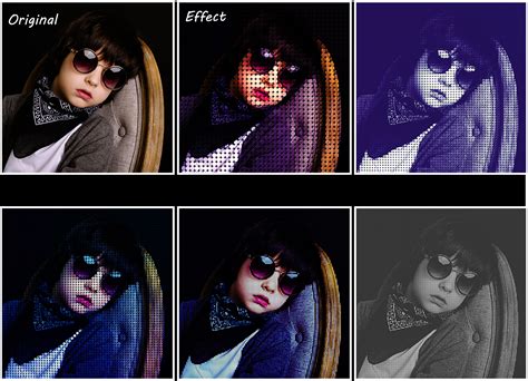 Dot Effect Photoshop Action - FilterGrade