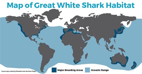 Discover The Great White Shark Habitat Map | SEEtheWILD