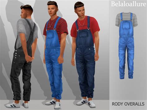 Sims 4 Overalls Male