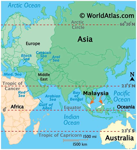 Malay Peninsula World Map