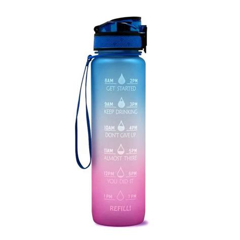 Inspiration Water Bottle 1L - Blue & Pink | Shop Today. Get it Tomorrow! | takealot.com