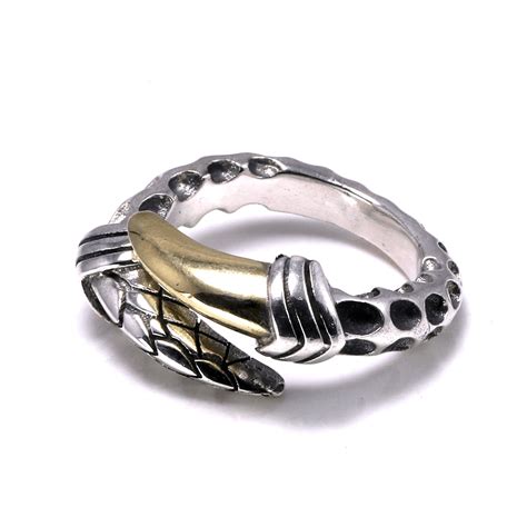 Dragon Claw Ring in Sterling Silver for Men and Women