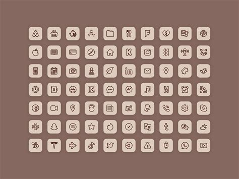 Review Of Brown App Icons Aesthetic Messages 2022