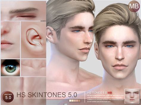 Sims 4 skintones maxis match - rotdream