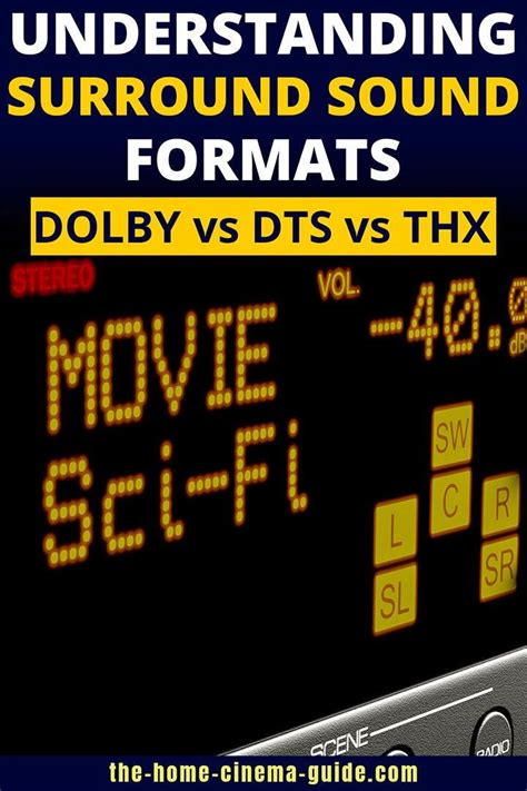 Understanding surround sound formats dolby digital vs dts vs thx – Artofit