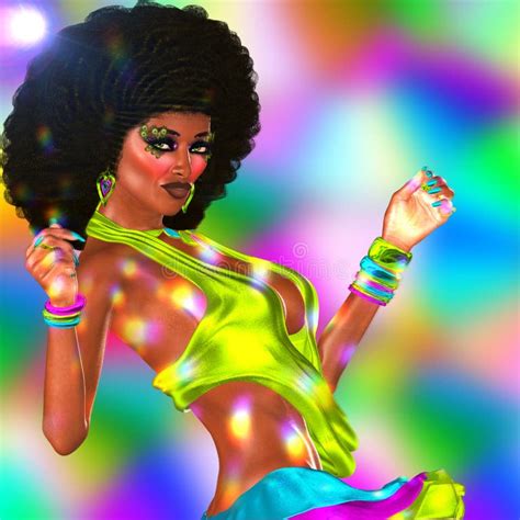 Disco Dancing Girl Abstract Background Stock Illustrations – 1,771 Disco Dancing Girl Abstract ...